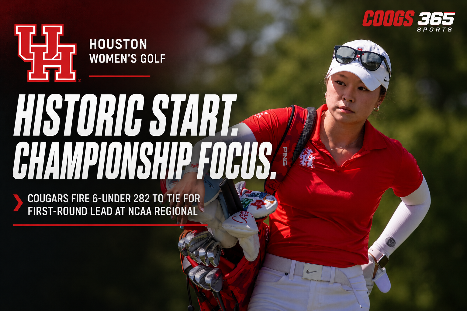 Houston Women’s Golf Opens NCAA Regional