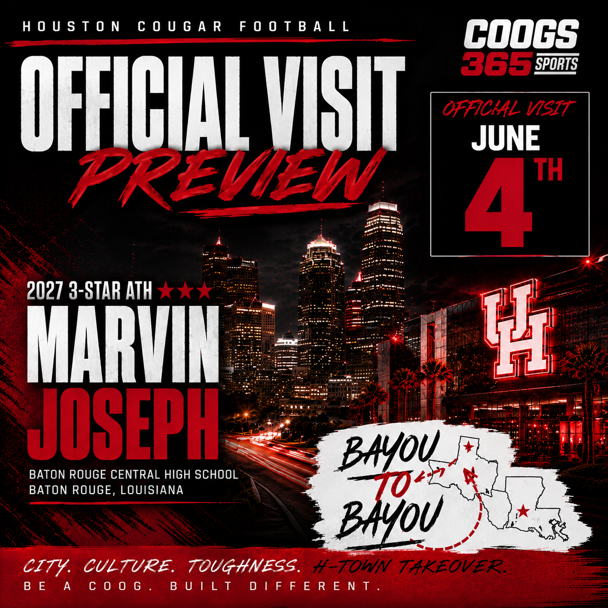 Marvin Joseph 3 Star ATH  Baton Rouge Central