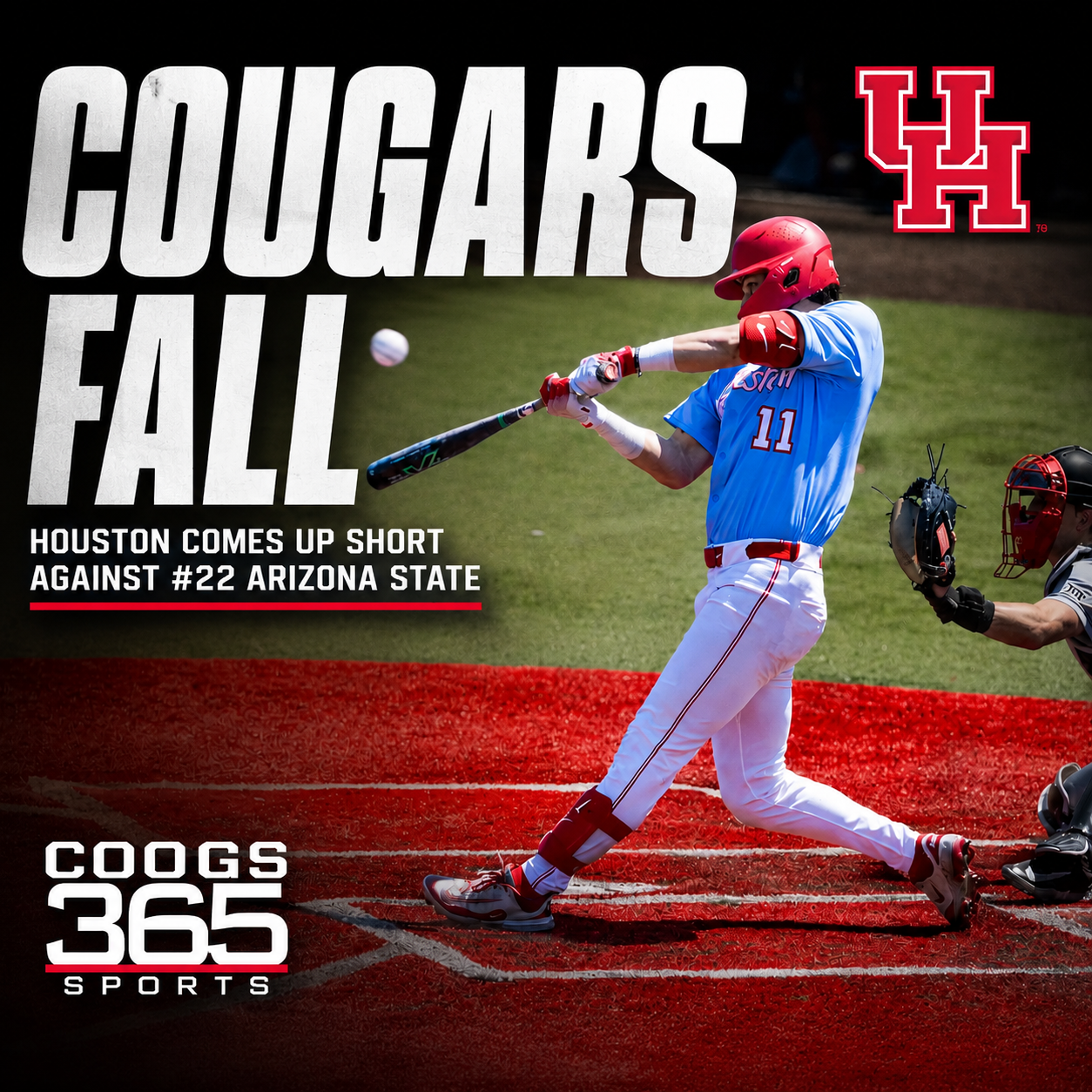 Houston Baseball closes out the 2026 season falling in series finale to Arizona State
