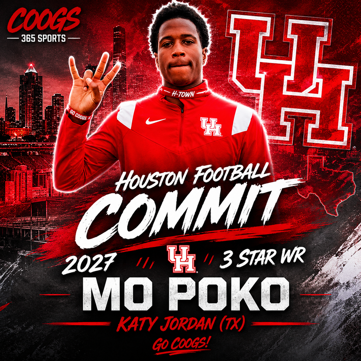 Houston 2027 Commit Mo Poko