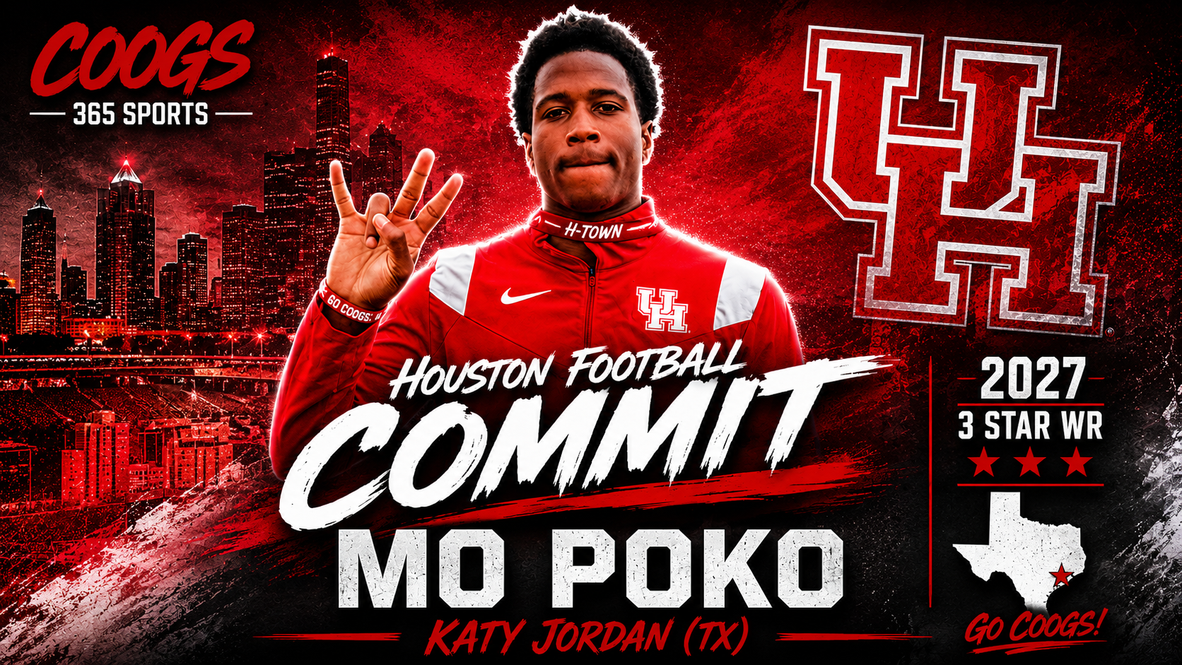 Houston 2027 Commit Mo Poko