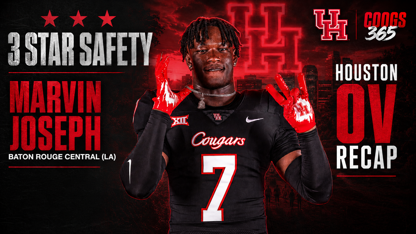 3 Star Safety Marvn Joseph recaps Houston OV