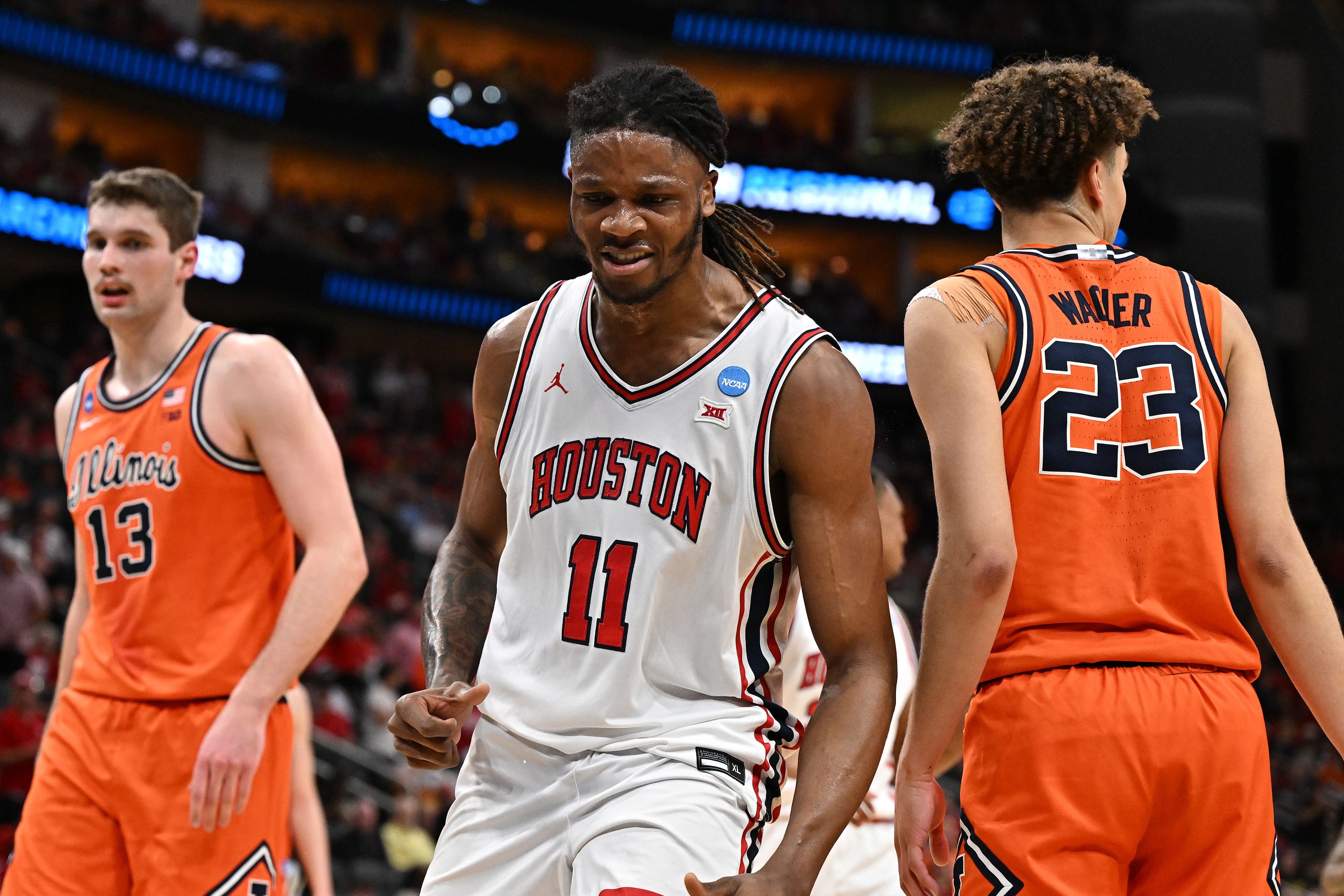 NCAA Basketball: NCAA Tournament Sweet Sixteen-South Regional-Illinois at Houston
