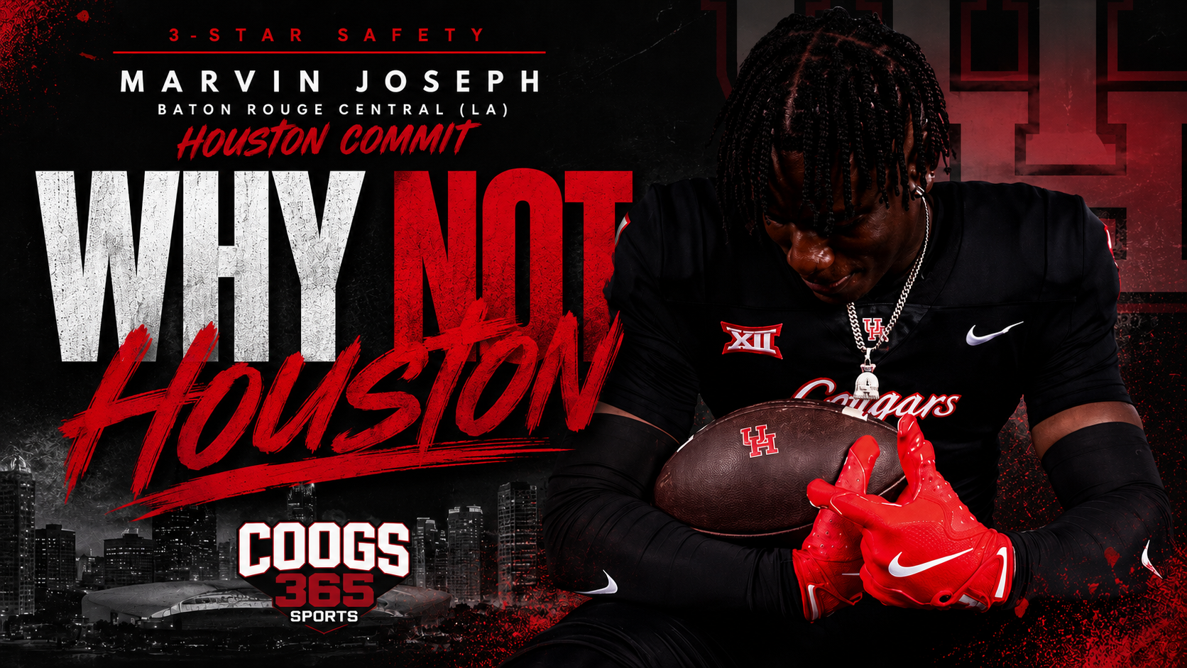 Marvin Joseph | 3-Star SAF| Baton Rouge Central| Houston Commit