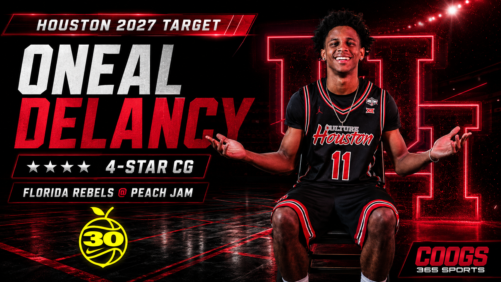 Houston Top Target, Oneal Delancy , Peach Jam