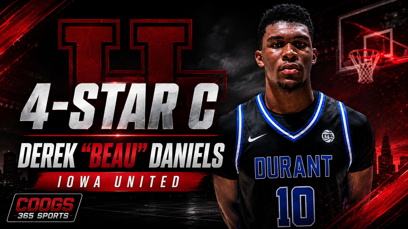 4 Star Center Derek "Beau" Daniels