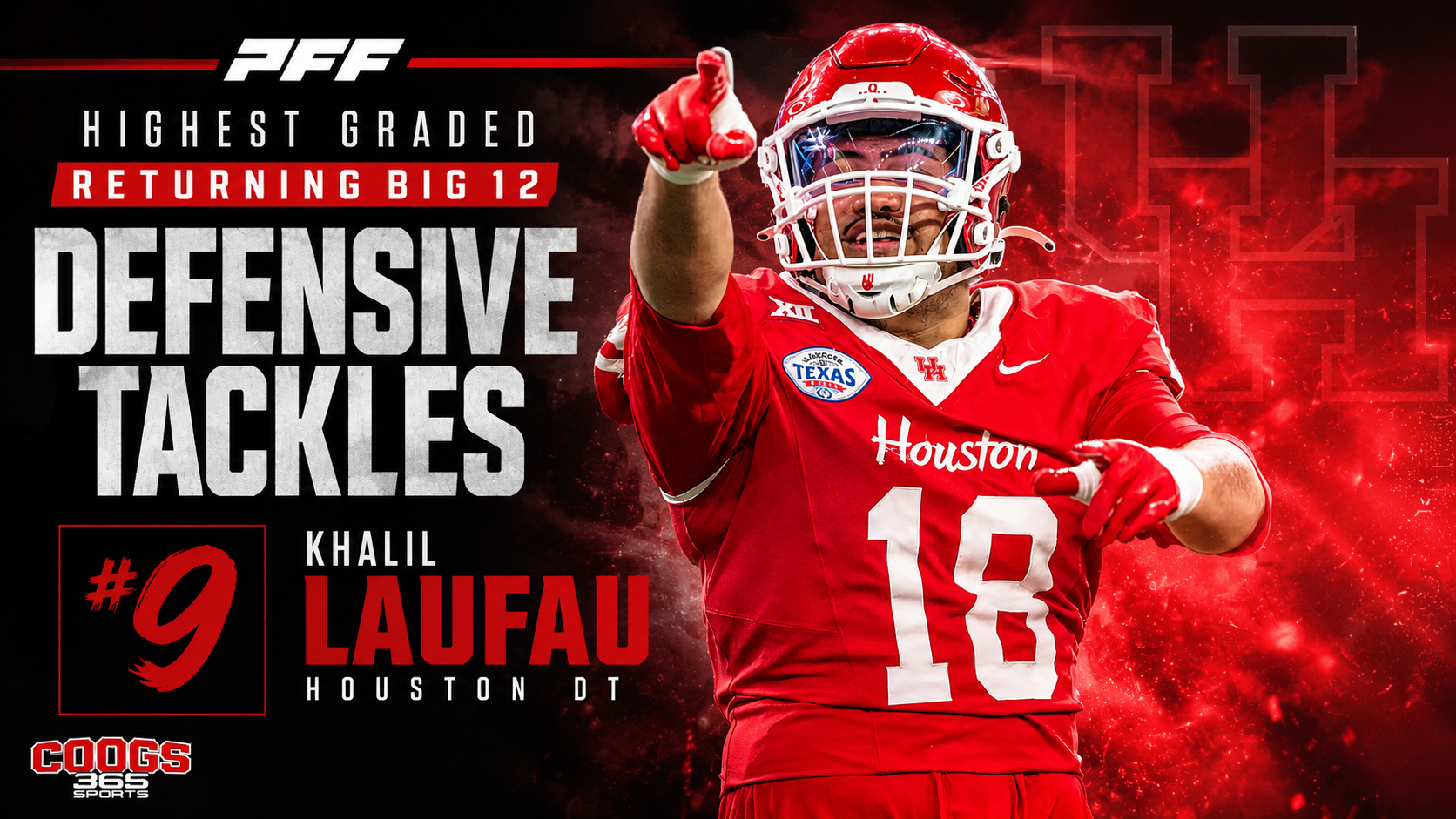 Khalil Laufau gets PFF Nod at No. 9