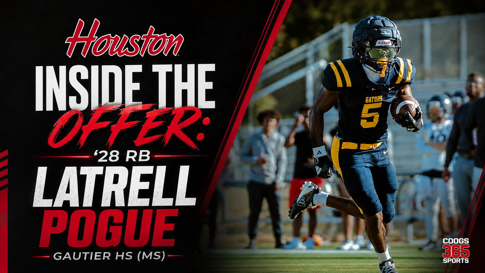 Houston offers '28 RB Latrell Pogue, Gautier(MS)