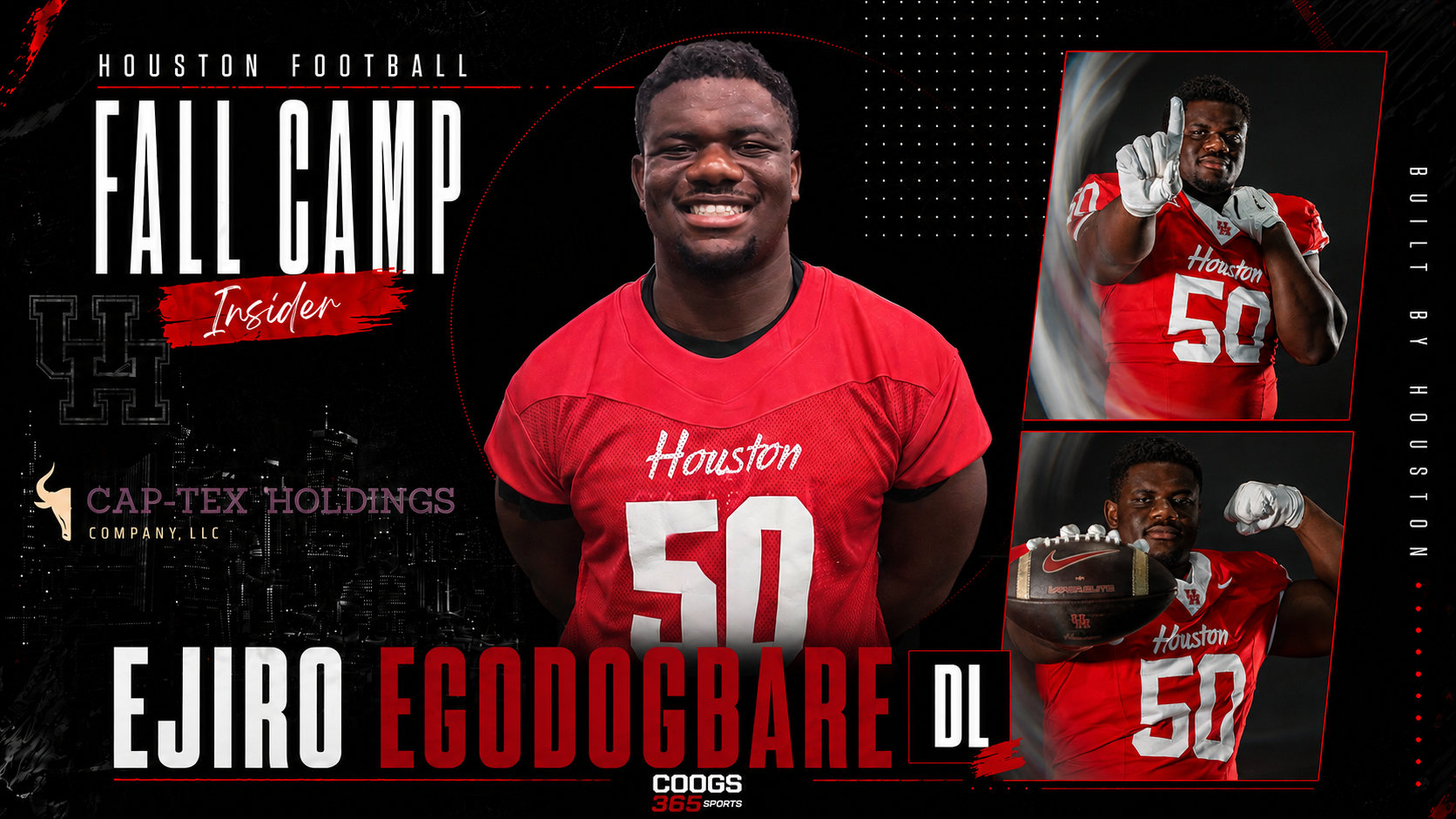 Cap-Tex Fall Camp Insider: Ejiro Egodogbare