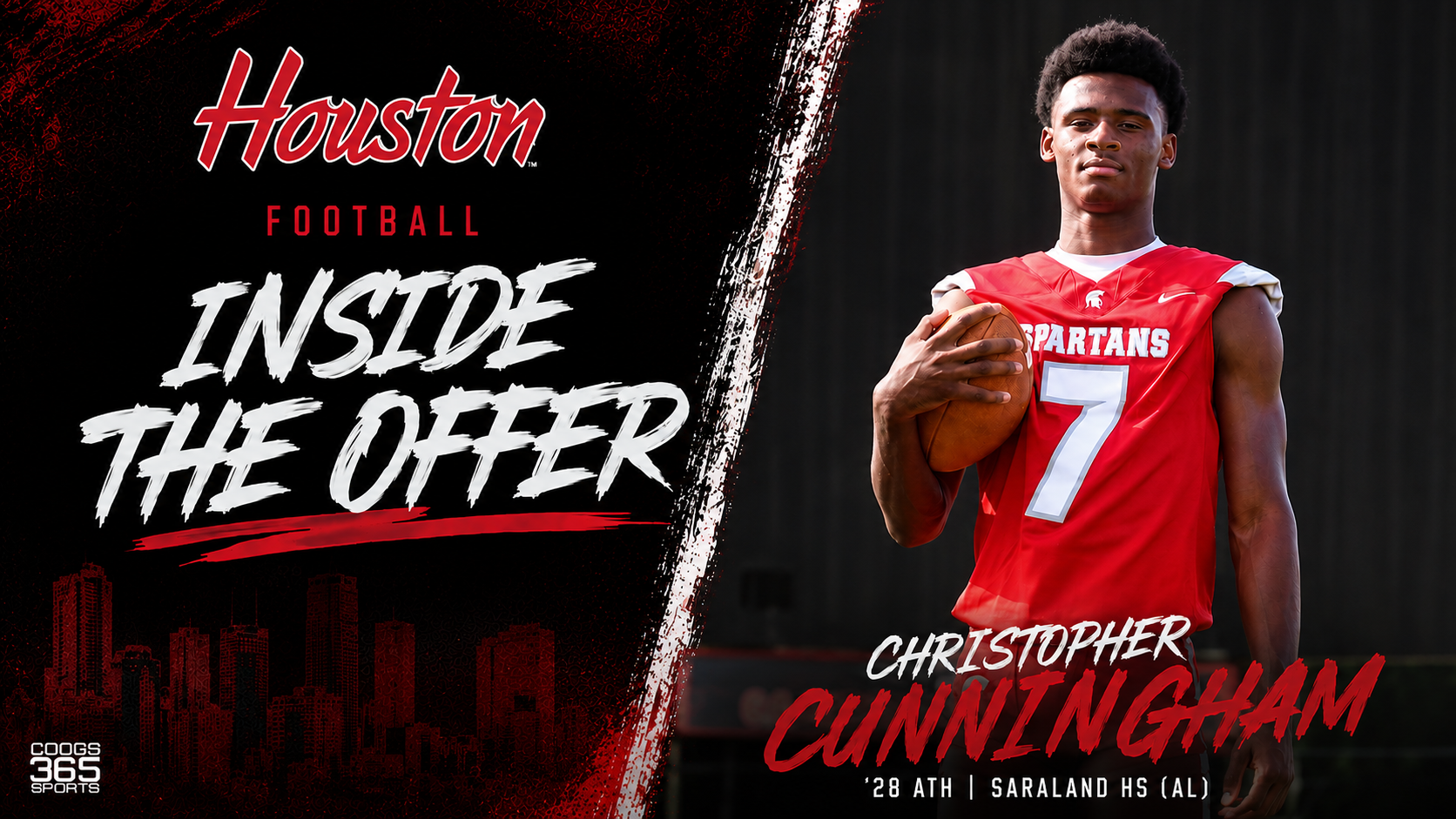 Inside the Offer:'28 ATH Christopher Cunningham, Saralan HS (AL)