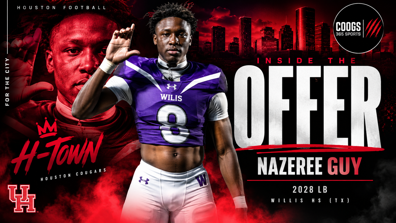 '28 Willis LB Nazeree Guy Inside the Offer