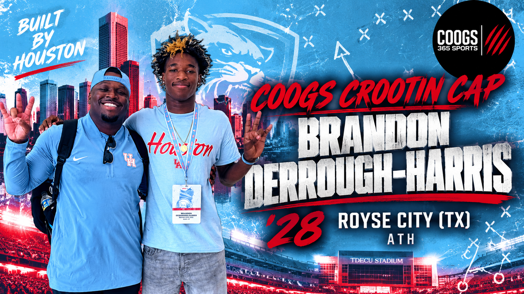 '28 ATH Brandon Derrough-Harris recaps the Coogs win and offer