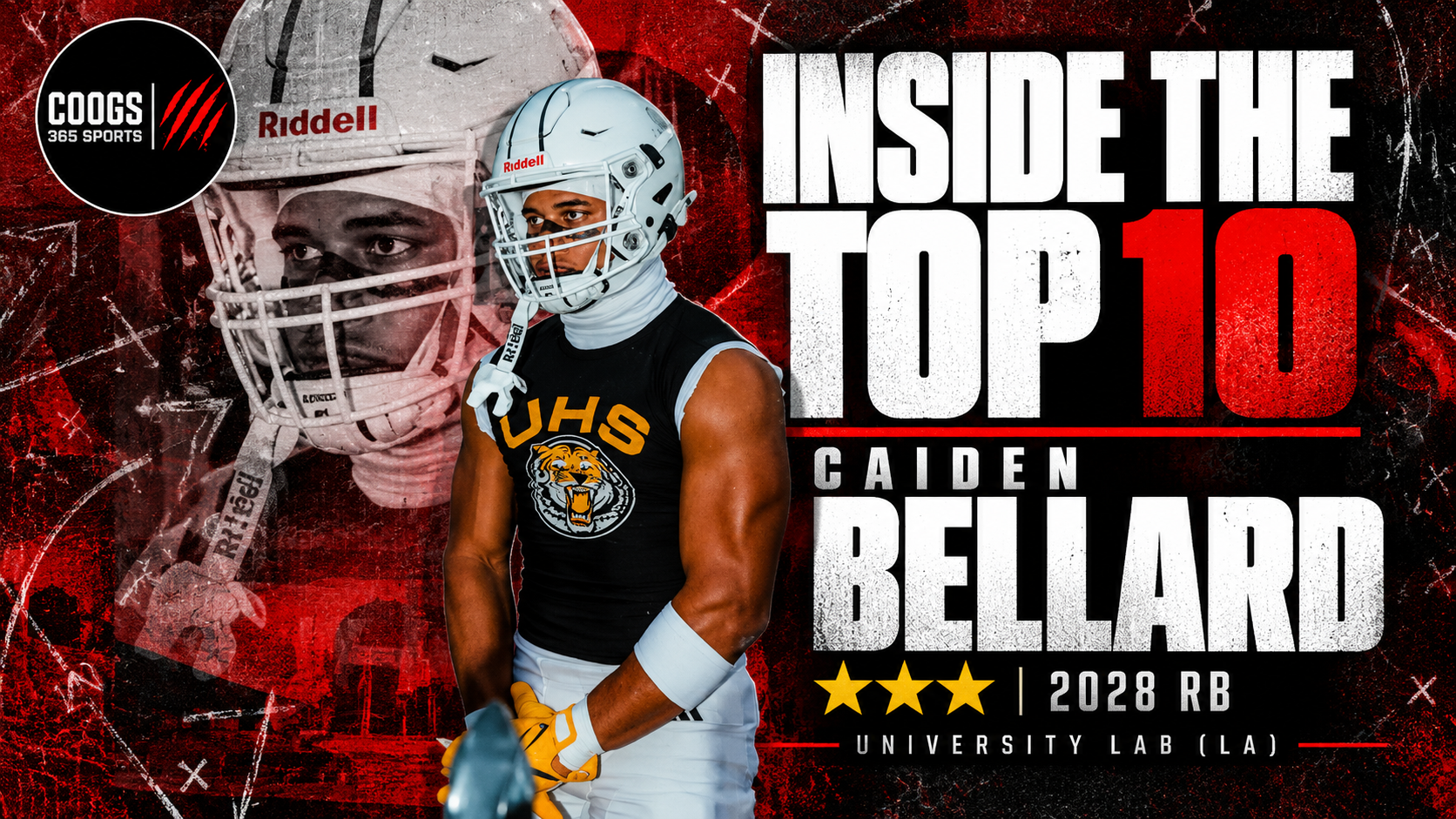 Houston stays in the hunt for '28 University Lab RB Caiden Bellard
